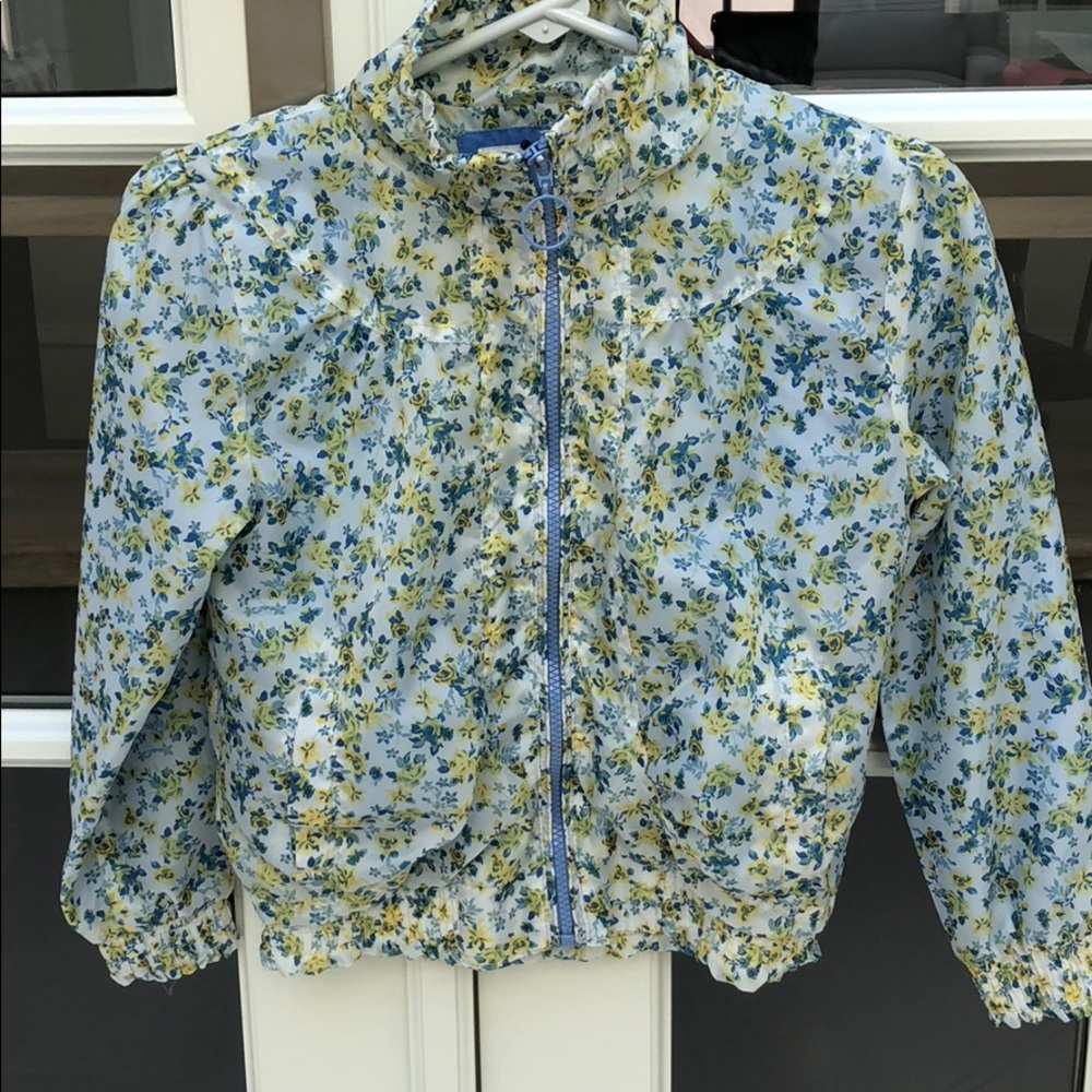 Pretty girl bomber jacket size 9-10